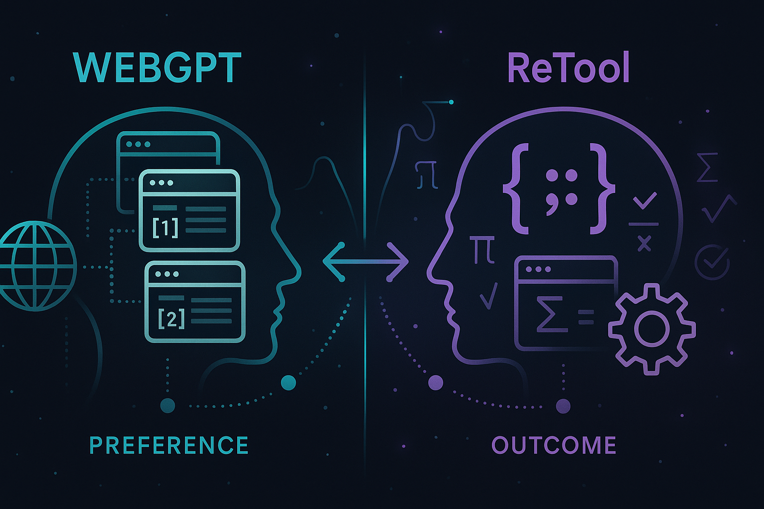 WebGPT vs ReTool: pipelines and signals