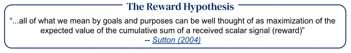 reward hypothesis